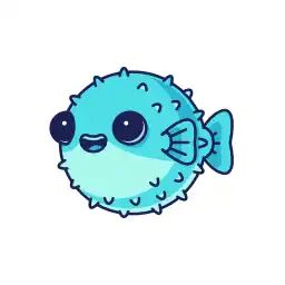 Blowphish, mascot of the phishit company